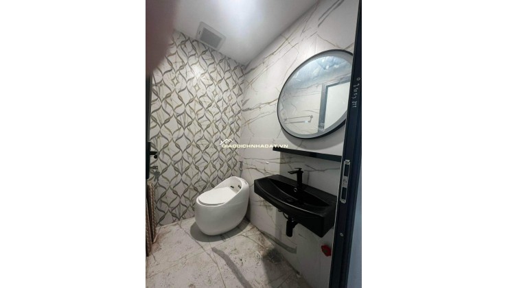 Tôi cho thuê Nhà căn góc, mới,vỉa hè, 116m2- 4T, Trần Nhân Tông_46 Tr